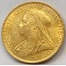 AUSTRALIA 1899 . ONE 1 SOVEREIGN . SYDNEY . GOLD
